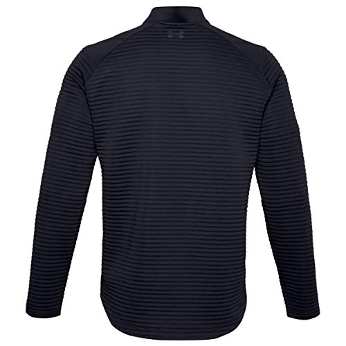Under Armour Storm Evolution Daytona 1/2 Zip, Black (001)/Black, Large