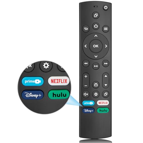 Replacement Remote for Insignia/Toshiba/Pioneer Smart TVs,Compatible with Fire Smart TV