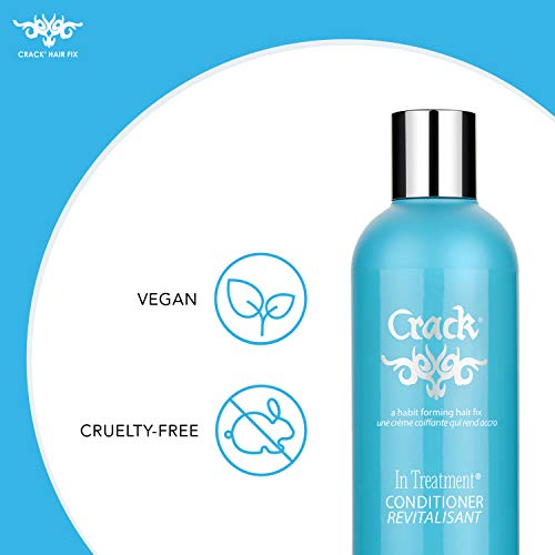 Crack HAIR FIX Conditioner - Nourishing and Hydrating Conditioner Create To Detangle, Tame, And Improve The Resiliency Of Your Hair