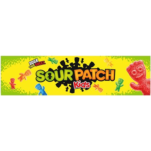 SOUR PATCH KIDS Soft & Chewy Candy, Bulk Candy, 24 - 2 oz Bags