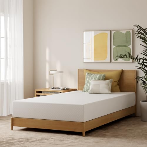 GAESTE 5 Inch Twin Cooling Gel Memory Foam Mattress Medium Firm Pressure Relief CertiPUR-US Certified Mattress in a Box Comfortable and Supportive No Fiberglass (Twin, 5 in)