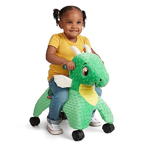 Toddler Toys 2-3, Baby Toys for Kids, One Year Old Girl Birthday Gifts and 1 Year Old Boy Gifts, Radio Flyer Jade The Magical Touch Dragon, for Ages 1-3, Green