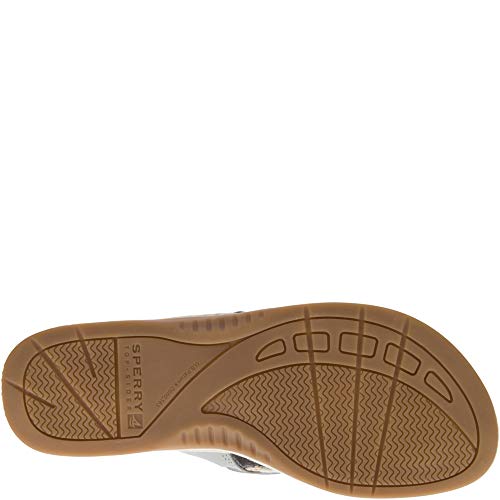 Sperry Ladies Footwear Women's Parrotfish Flip-Flop, Sahara, 10