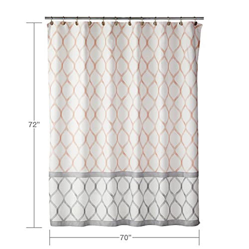 SKL Home by Saturday Knight Ltd. Dancing Lattice Shower Curtain