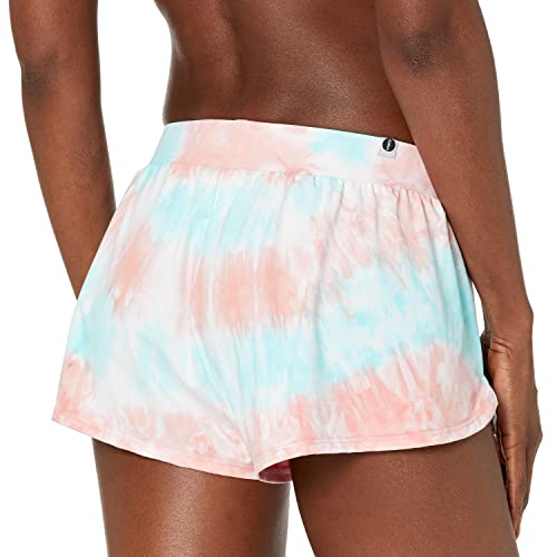 EIDON Women's Standard Bounce Loose Fit Swim Short Bikini Bottom Swimsuit, Eventide