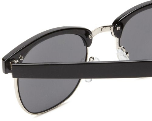 A.J. Morgan Soho Rectangular Sunglasses, Black, 52 mm