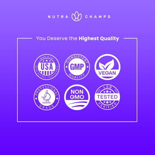 NutraChamps 27 in 1 Immune Support Supplement, 90 Immune Defense Capsules, 1000mg Vitamin C, 5000 IU D3, Elderberry, Zinc, 1 Billion CFU Probiotics & More (Pack of 2)