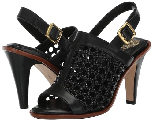 Vince Camuto Women's FINDRI Heeled Sandal, Whiskey, 11