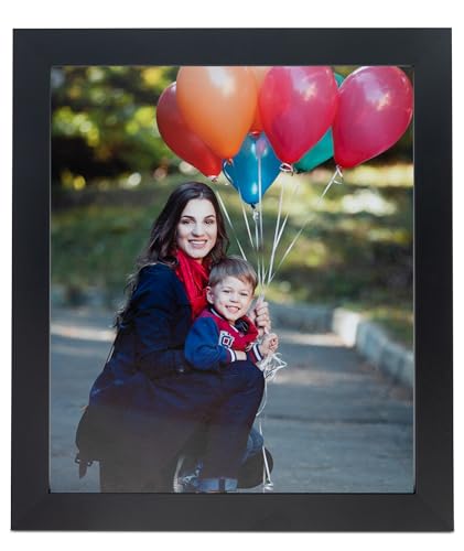 ArtToFrames 10x10 inch Black Picture Frame, WOMFRBW72079-10x10