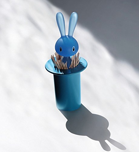 Alessi "Magic Bunny" Toothpick Holder, Black