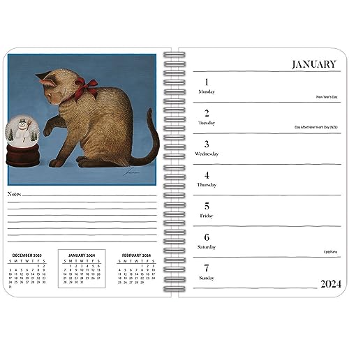 LANG AMERICAN CAT™ 2023 SPIRAL ENGAGEMENT PLANNER (23991011081)