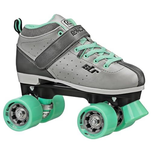 Roller Derby STR Seven Women's Roller Skate, Grey/Mint, 5