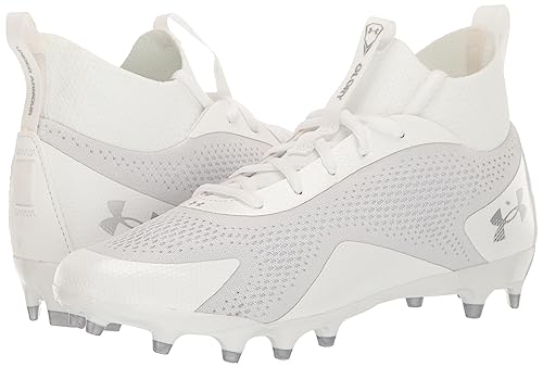 Under Armour Women's Glory 2 MC, (101) White/White/Red, 11, US