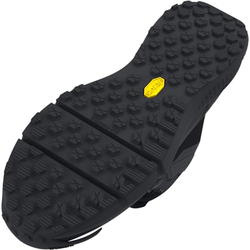 Under Armour Men's Charged Valsetz Zip Waterproof, (001) Black/Black/Jet Gray, 12, US