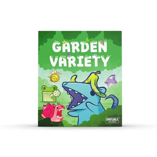 Unstable Games - Garden Variety Base Game - A quirky, easy to learn card game for Kids, Teens, Adults - 2-5 Players, ages 7+