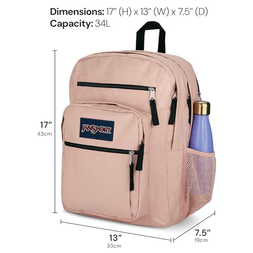 JanSport Laptop Backpack - Computer Bag with 2 Compartments, Ergonomic Shoulder Straps, 15” Laptop Sleeve, Haul Handle - Black