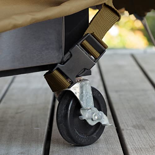 Classic Accessories Veranda Water-Resistant BBQ Grill Cover, 43.5 x 17 x 44 Inch, Grill Cover, Grill Cover for Outdoor Grill, BBQ Cover