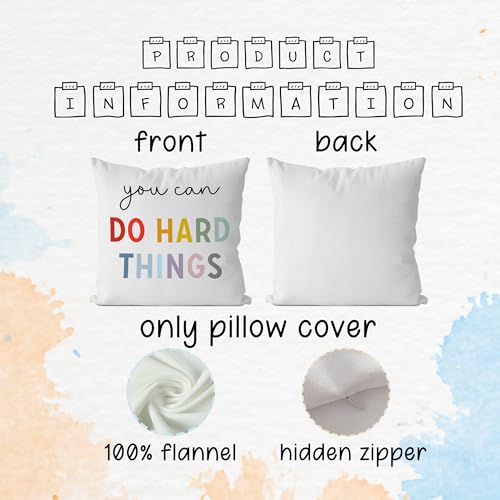 IWXYI Classroom Inspirational Pillow Covers 18x18,Classroom You are Doing Great Throw Pillow Covers for Classroom,Classroom Pillows