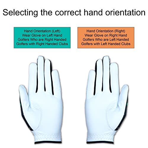 Chameleon Golf Gloves - Apollo 18 Right Hand Small Golf Glove - Golf Gloves Men Left Handed Golfer