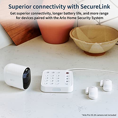 Arlo Pro 5S 2K Spotlight Camera - Wireless Home Security Camera with Spotlight, Color Night Vision, Dual-Band Wi-Fi & 2-Way Audio - White, 4 Pack, VMC4460P