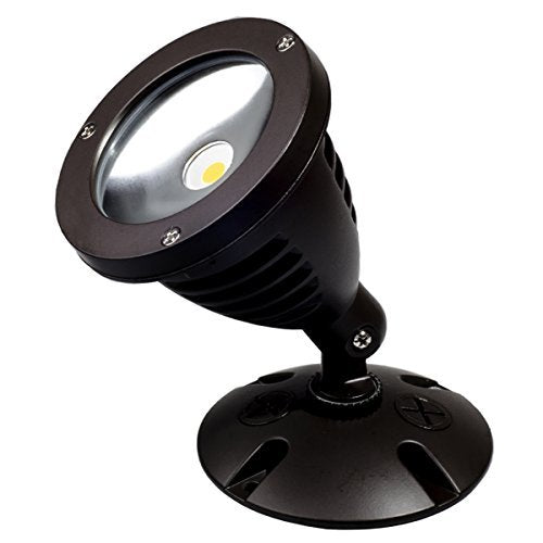 TOPELE LED Flood Light, Security Light, Spot Light 13.5W(100W Halogen Bulb Equivalent), Waterproof IP65, 1000lm, 3000K, Adjustable Head, ETL Listed, Brown