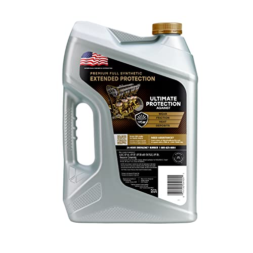 Valvoline Extended Protection Full Synthetic Motor Oil SAE 5W-30 5 QT