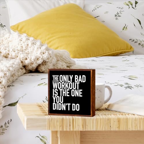 Home Farmhouse Decor Housewarming Gifts Entryway Foyer Decor Wooden Box Sign for Hotel Restroom Kitchen Bedroom Dining Room Wood Square Box Sign for Tabletop Bookshelf Tiered Tray Wall Decor
