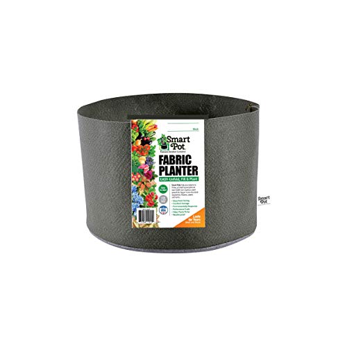 Smart Pots 100-Gallon Smart Pot Soft-Sided Container, Black