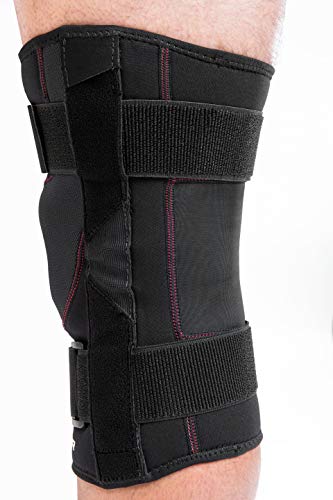 MUELLER Sports Medicine Patella Stabilizer Knee Brace, For Men and Women, Black, X-Small