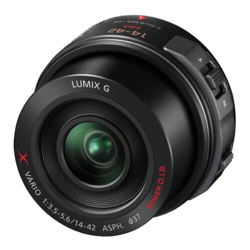 PANASONIC LUMIX G X Vario Power Zoom Lens, 14-42MM, F3.5-5.6 ASPH., MIRRORLESS Micro Four Thirds, Power O.I.S., H-PS14042K (USA Black)