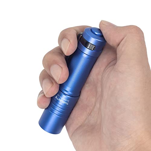 ThruNite Archer Pro V2 EDC Flashlight - 950 Lumens, USB-C Rechargeable, Tail Switch LED Penlight for Camping, Outdoor & Emergency - Cool White (Blue)