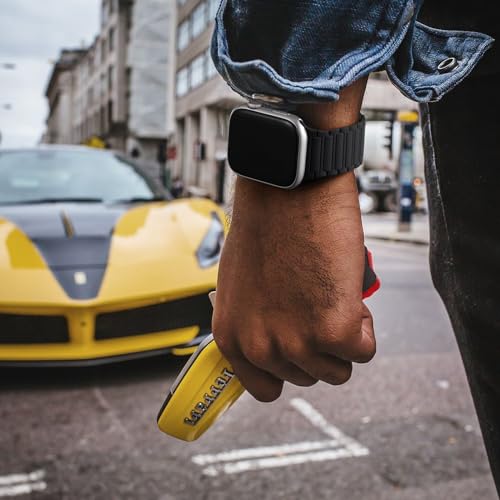 Easuny Magnetic Watch Band Compatible with Apple Watch 44mm 45mm 49mm 46mm 42mm 41mm 40mm 38mm Bands for Men Women Wrist Solo Loop, Sport Silicone Strap for iWatch Series 10 9 8 7 6 5 4 3 SE 2nd Ultra