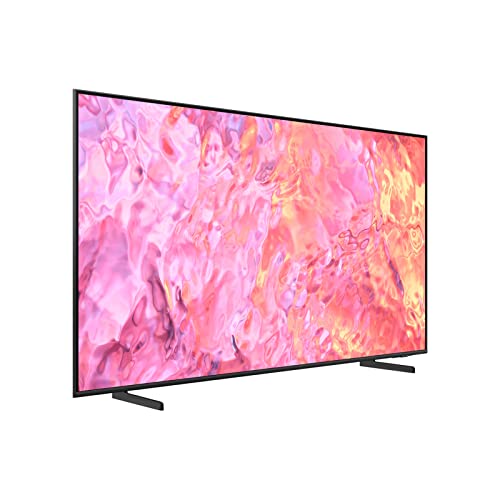 SAMSUNG 32-Inch Class QLED 4K Q60C Series Quantum HDR, Dual LED, Object Tracking Sound Lite, Q-Symphony, Motion Xcelerator, Gaming Hub, Smart TV with Alexa Built-in (QN32Q60C, 2023 Model),Titan Gray