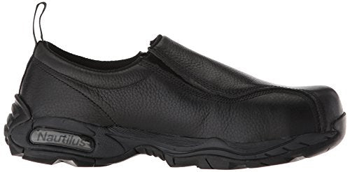 Nautilus Men's, Black, Steel Toe, SD, Twin Gore Slip On (11.5 M)