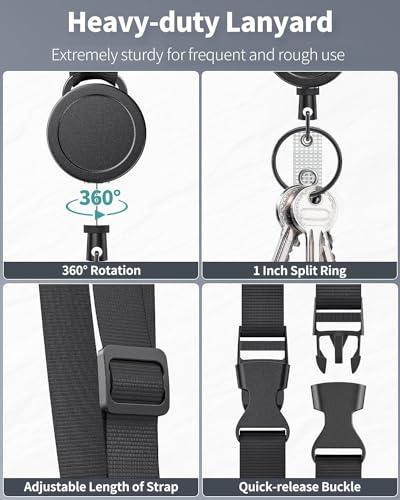 Uniclife 100 Pack Sliding ID Badge Holder Hard Black Vertical Plastic Card Case Protector Pouch with Clear Window for Office School ID Credit Cards Proximity Key Cards Driver’s Licenses and Passes