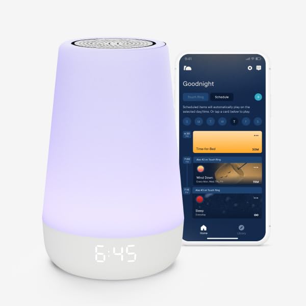 Hatch for Baby Sleep Bundle: Home & Travel Sound Machines Includes Rest 2nd Gen and Portable Hatch Go (Putty)