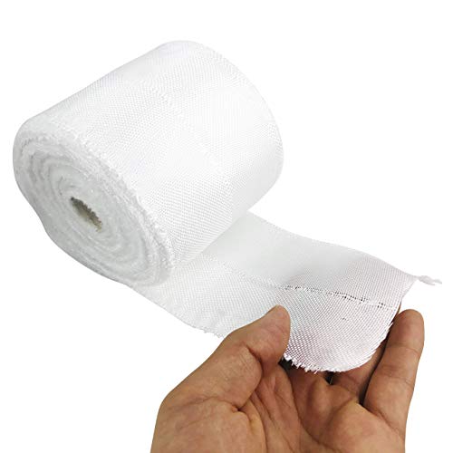 SIMPLYHARDWARE Fiberglass Cloth Tape | 6 oz | 4" Wide by 50 Yards