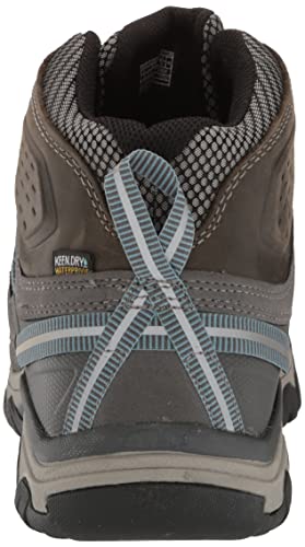 KEEN Women's Targhee 3 Mid Height Waterproof Hiking Boots, Weiss/Boysenberry, 11