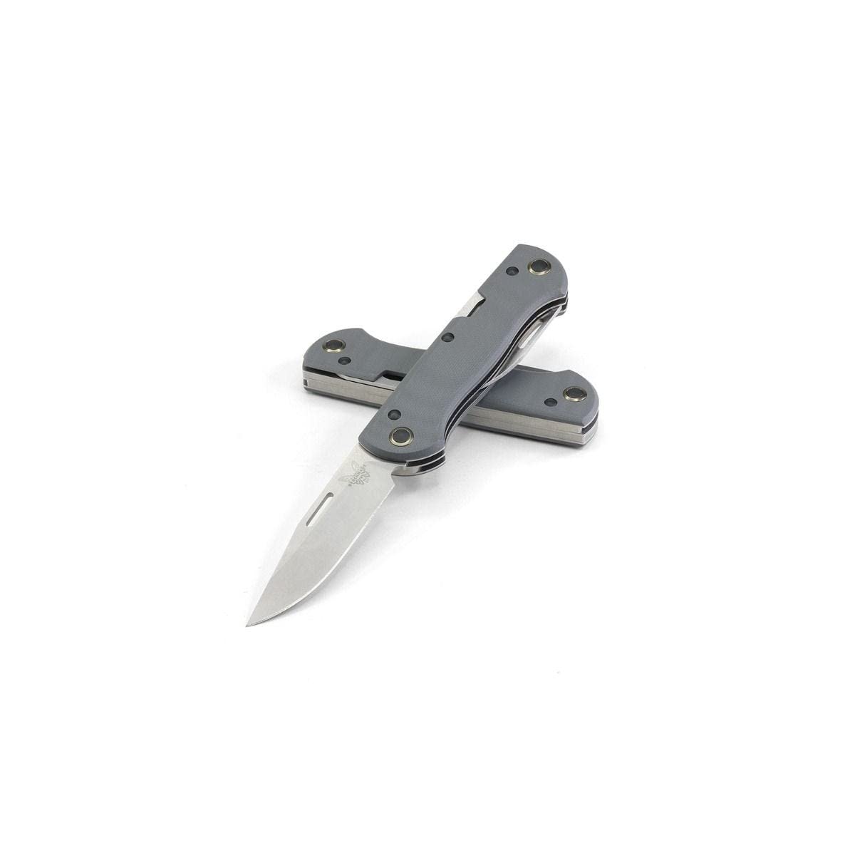 Benchmade - Weekender 317 Outdoor Knife with Cool Grey G10 Handle (317)