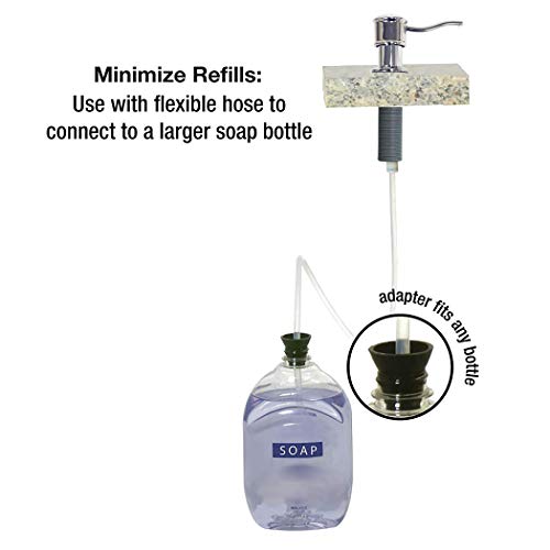 Danco 10042 Soap Dispenser with Curved Nozzle, 1 Pack, Oil Rubbed Bronze