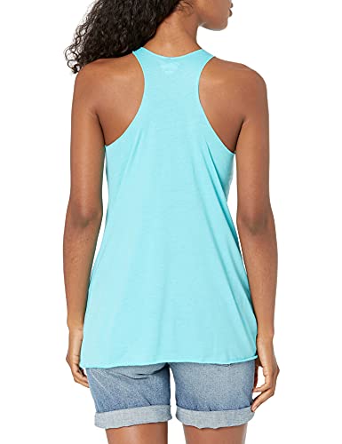 Disney Junior's Moana Tropical Buddies Tri-Blend Racerback Layering Tank, Tahiti Blue, X-Small