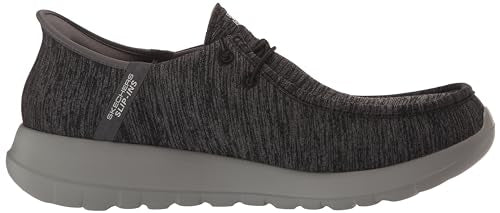 Skechers Men's Go Walk Max Free Hands Slip-ins Sneaker, Grey, 12