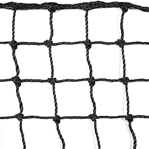 Aoneky #42 10 x 20 ft Twisted Knotted Soccer Backstop Net, Sports Practice Barrier Net, Soccer Ball Hitting Netting, Soccer High Impact Net, Heavey Duty Soccer Containment Net