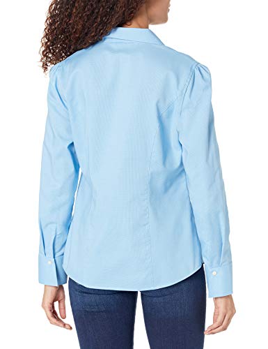 Cutter & Buck Women's Epic Easy Care Long Sleeve Nailshead Collared Shirt, Atlas, XS
