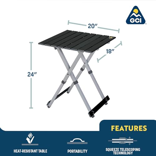 GCI OUTDOOR Compact Camp Table 20 Outdoor Folding Table