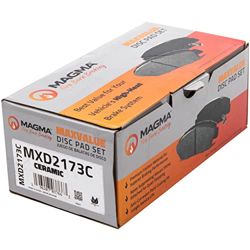 MAGMA MaxValue MXD2173C Ceramic Brake Pads, Front