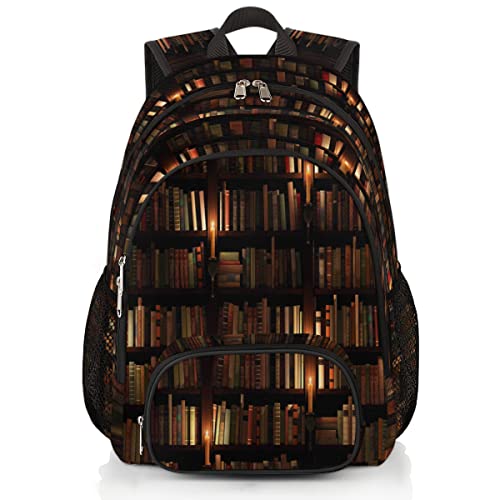 Elementary School Bags for Teens, Ethnic Painted Kids Backpacks Aztec Pattern Lightweight Bookbags Waterproof Sturdy Schoolbag Daypack for Girls Boys