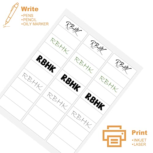 30 UP Labels 1" X 2-5/8" FBA Labels White Shipping Address Labels for Laser and Ink Jet Printer, 30 per Page Labels (100 Sheet, 3000 Labels)
