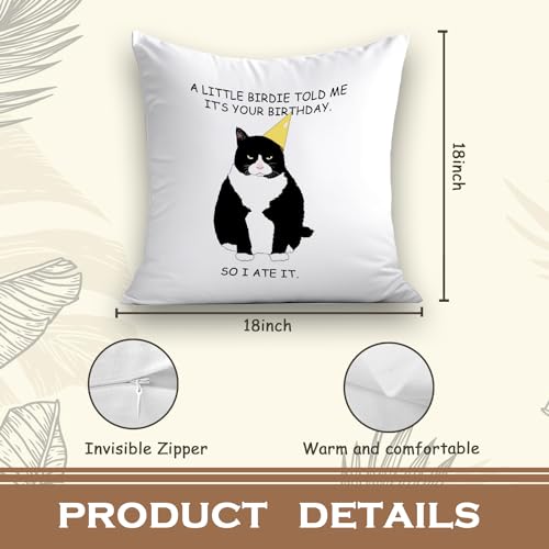 NATSUNO Dog Pillow Cover,Just a Girl Who Loves Dogs,Dog Decor,Dog Throw Pillow Covers 18x18,Dog Decor Pillow Cover,Gifts for Dog Lover,Reserved for The Dog Pillow,Dog Pillows