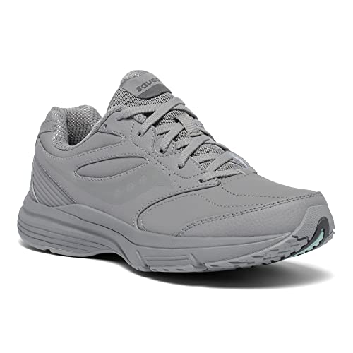 Saucony Women's Integrity Walker 3 Walking Shoe, White, 6.5 Narrow